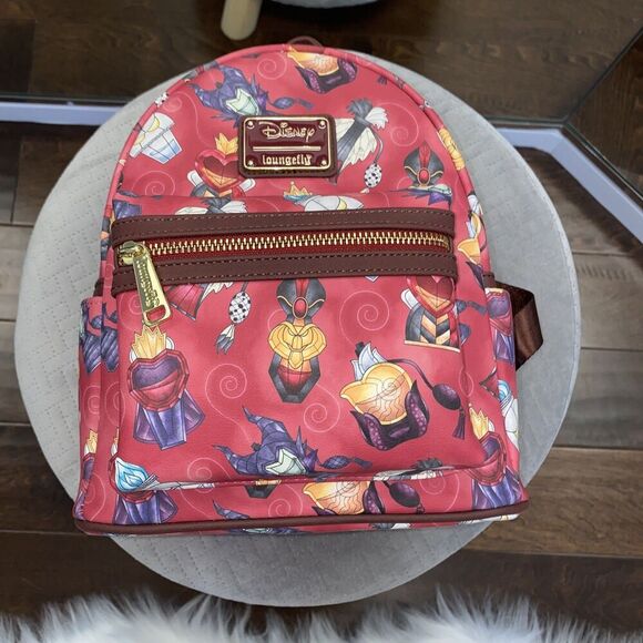 Loungefly Disney Villain Perfume Bottles Mini Backpack NWT NEW main image 4